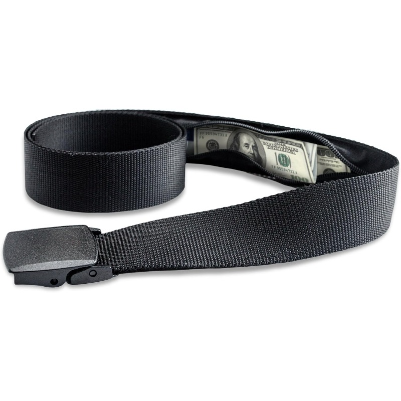 Travel Wallet Slim - Travel Security Belt with Hidden Pocket