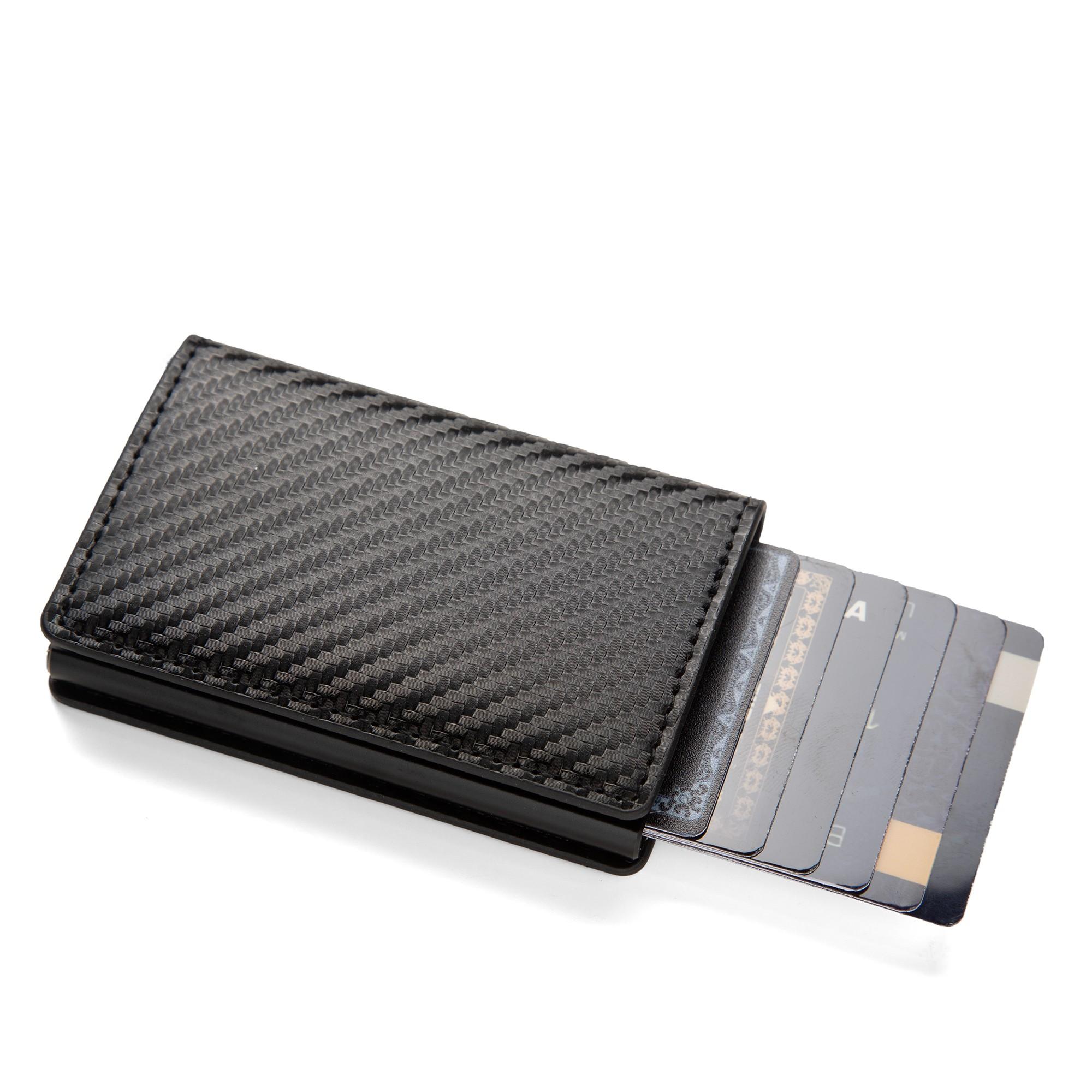 Travel Wallet Slim - Anti-theft RFID credit card holder minimalist