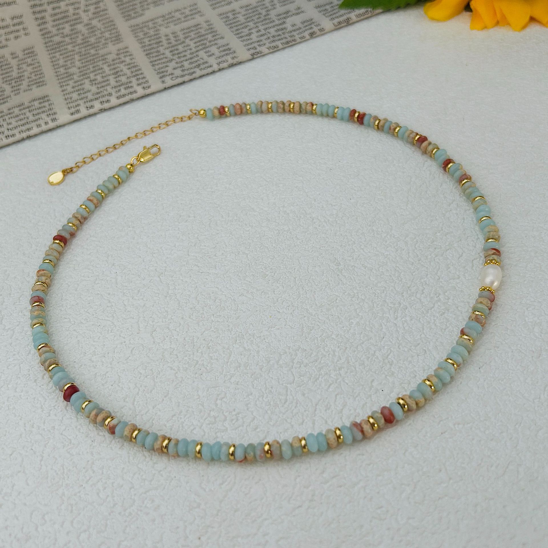 Handmade Natural Stone Bead Ne - Travel Accessories Best recension och pris