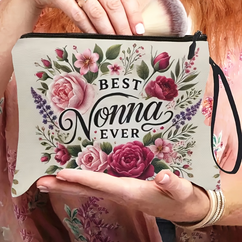 BEST NONNA EVER Makeup Bag Tra - Travel Accessories Best recension och pris