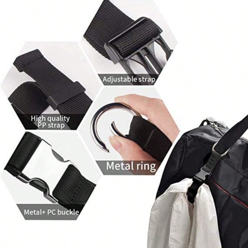 1PC Adjustable Travel Luggage  - Luggage Strap Belt recension och pris