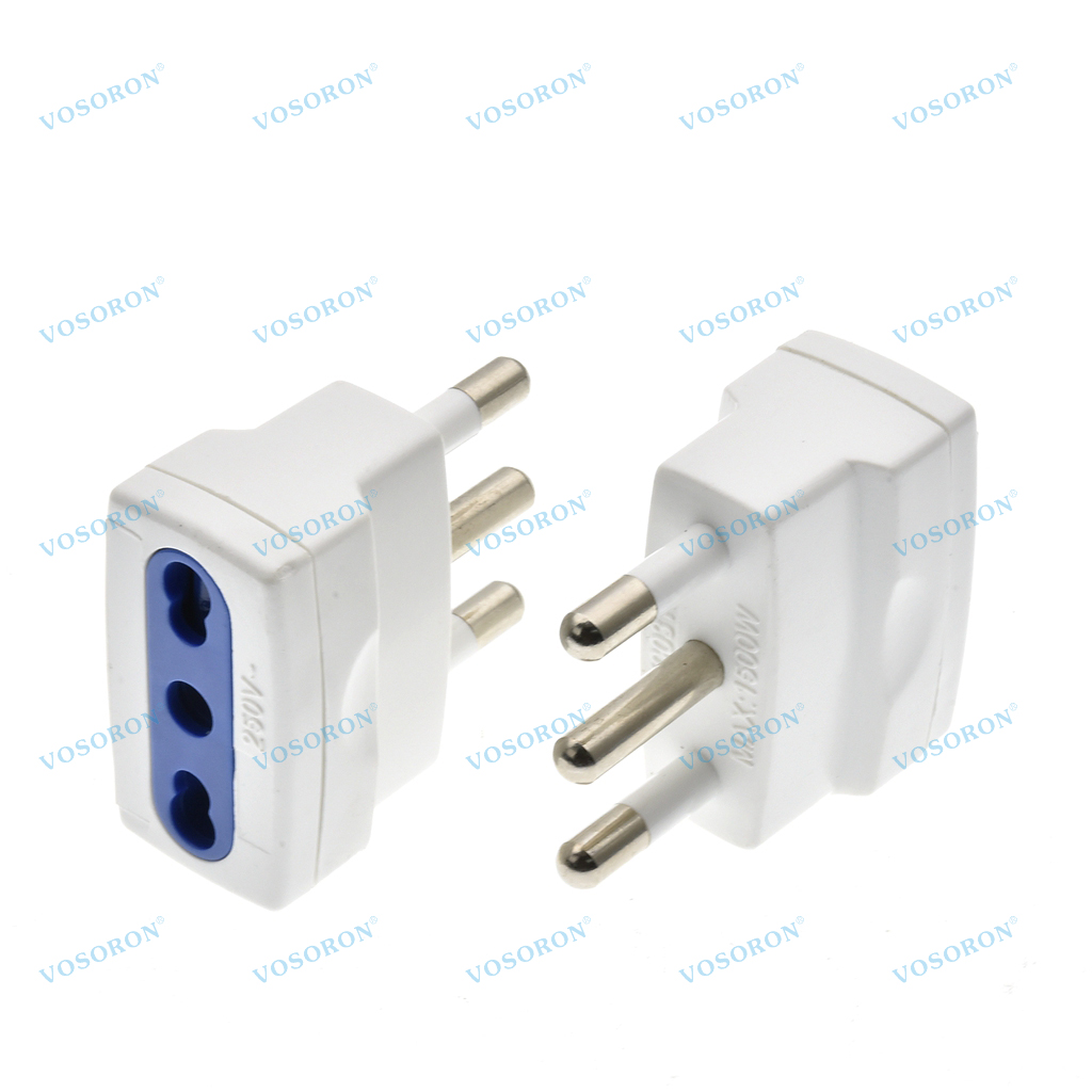European 2 pin EU 4.0mm to Ita - Travel Accessories Italy recension och pris