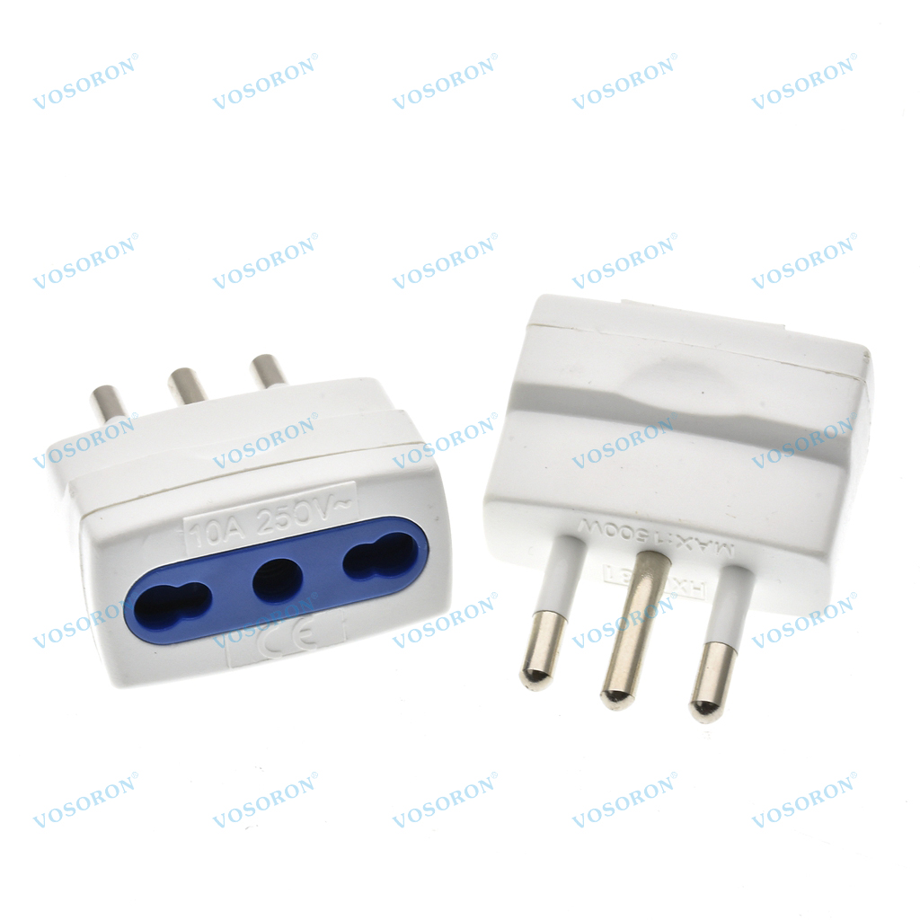 European 2 pin EU 4.0mm to Ita - Travel Accessories Italy recension och pris
