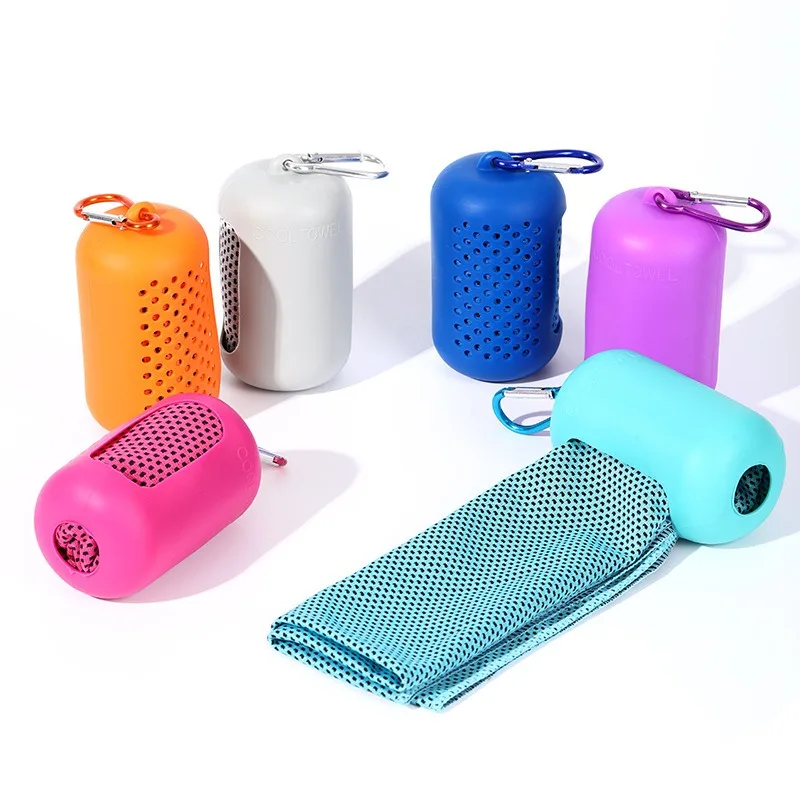 Cooling Towel with Portable Ca - Travel Towel Quick Dry recension och pris
