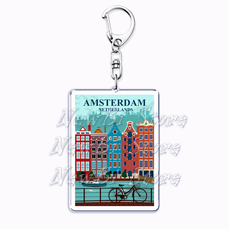 Hot Travel Cites Keychains for - Travel Accessories Italy recension och pris