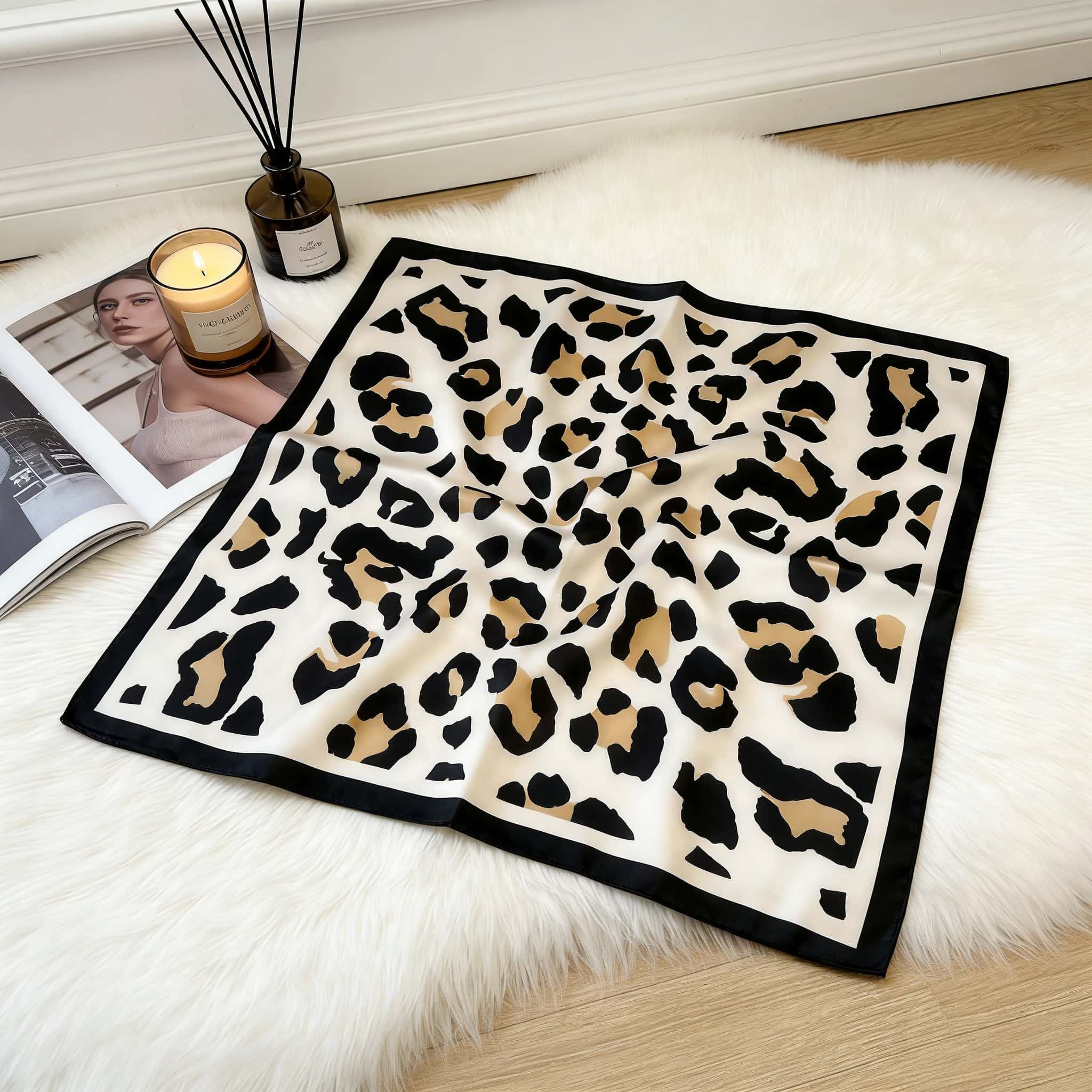 1pcs 70cm Retro Leopard Print  - Travel Accessories Italy recension och pris