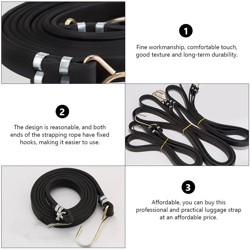 2pcs Rope Strap Heavy Duty Lug - Luggage Strap Belt recension och pris
