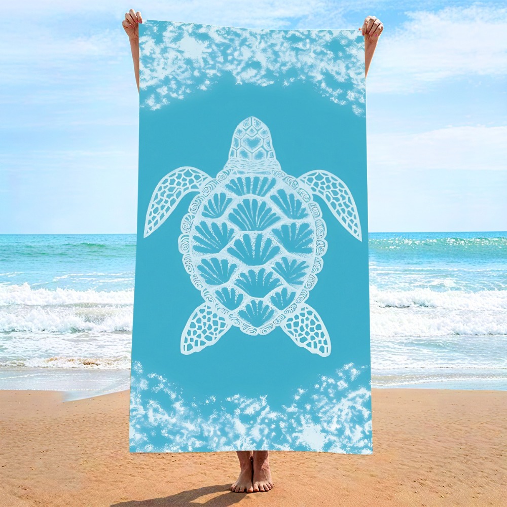 27.5x55inch Blue Ocean Jellyfi - Travel Towel Quick Dry recension och pris
