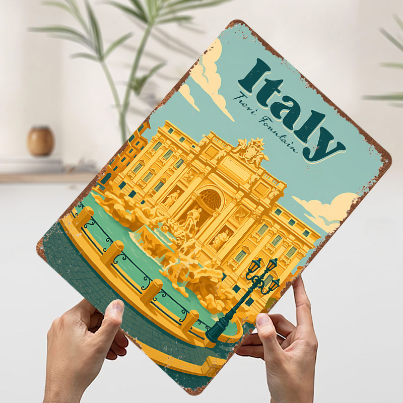 Italy Trevi Fountain Travel Me - Travel Accessories Italy recension och pris
