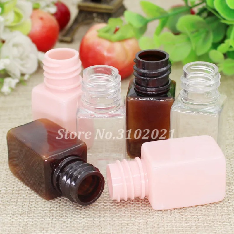 10/50/100pcs 10ml Amber PET Em - Travel Accessories Bottles recension och pris