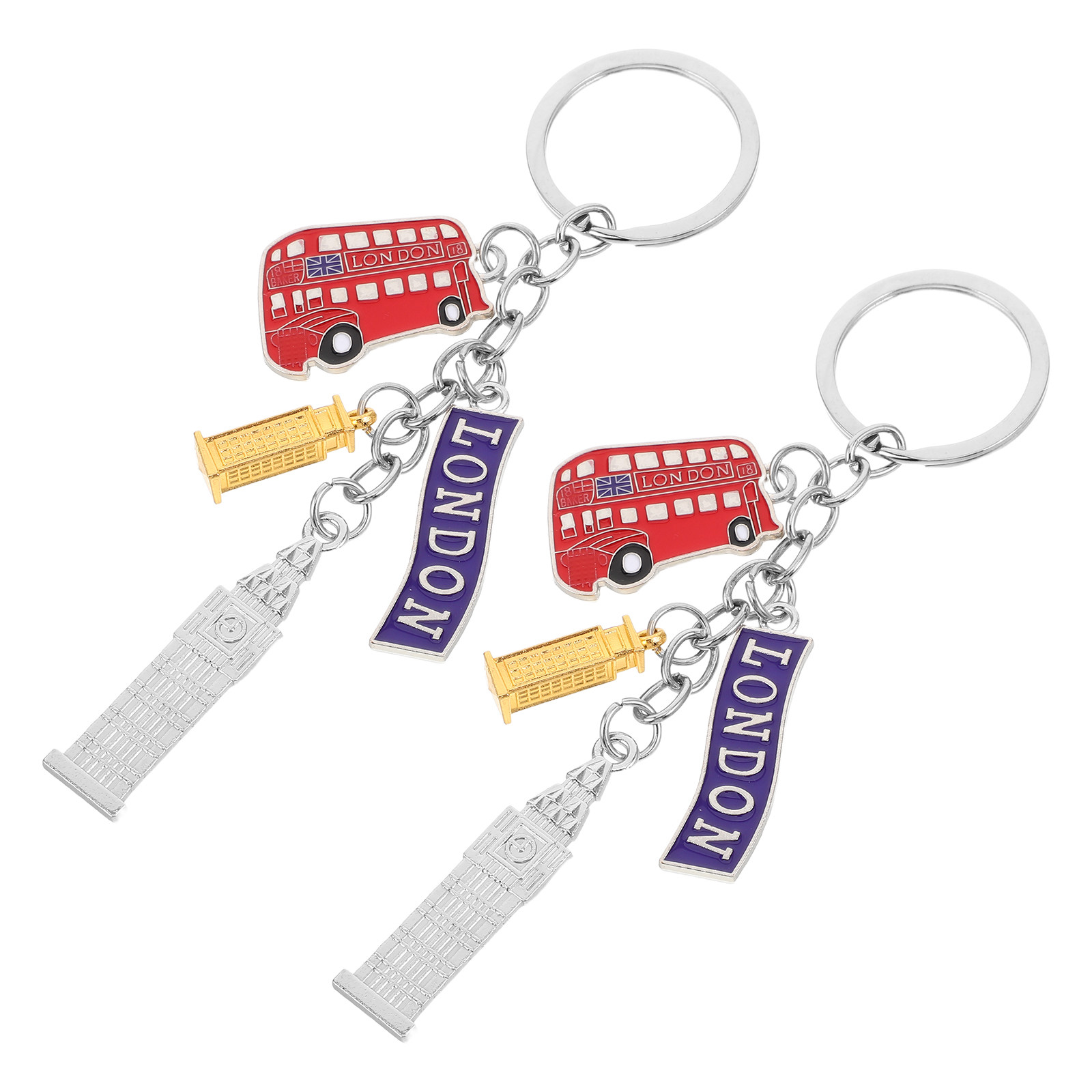 2Pcs British Themed England Ke - Travel Accessories London recension och pris