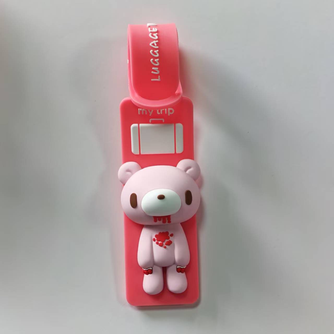 Cute Cartoon Bear Silicone Lug - Luggage Strap Belt recension och pris