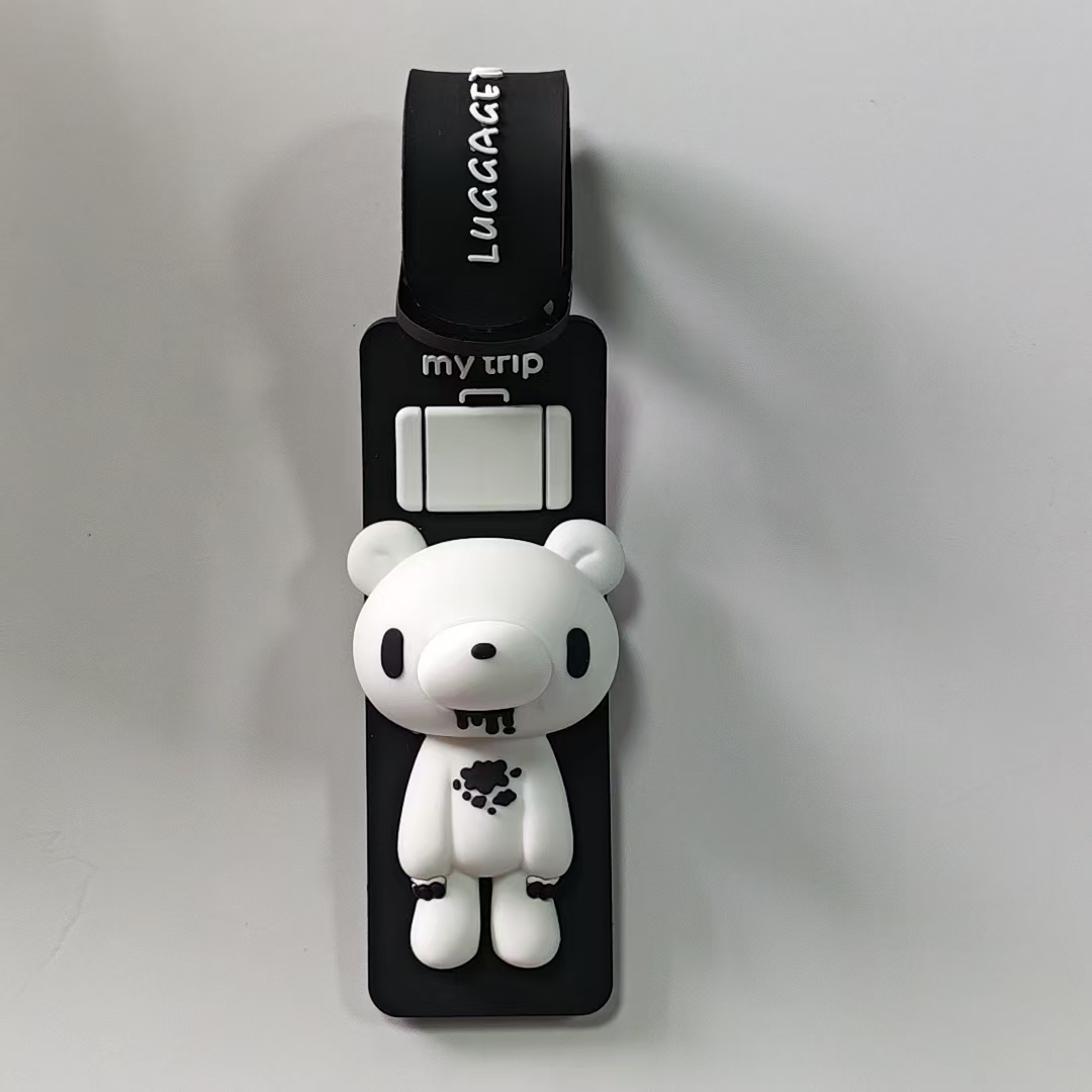 Cute Cartoon Bear Silicone Lug - Luggage Strap Belt recension och pris