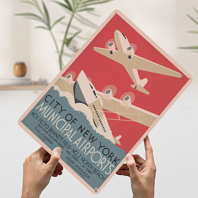 Vintage NYC New York Airports  - Travel Accessories Nyc recension och pris