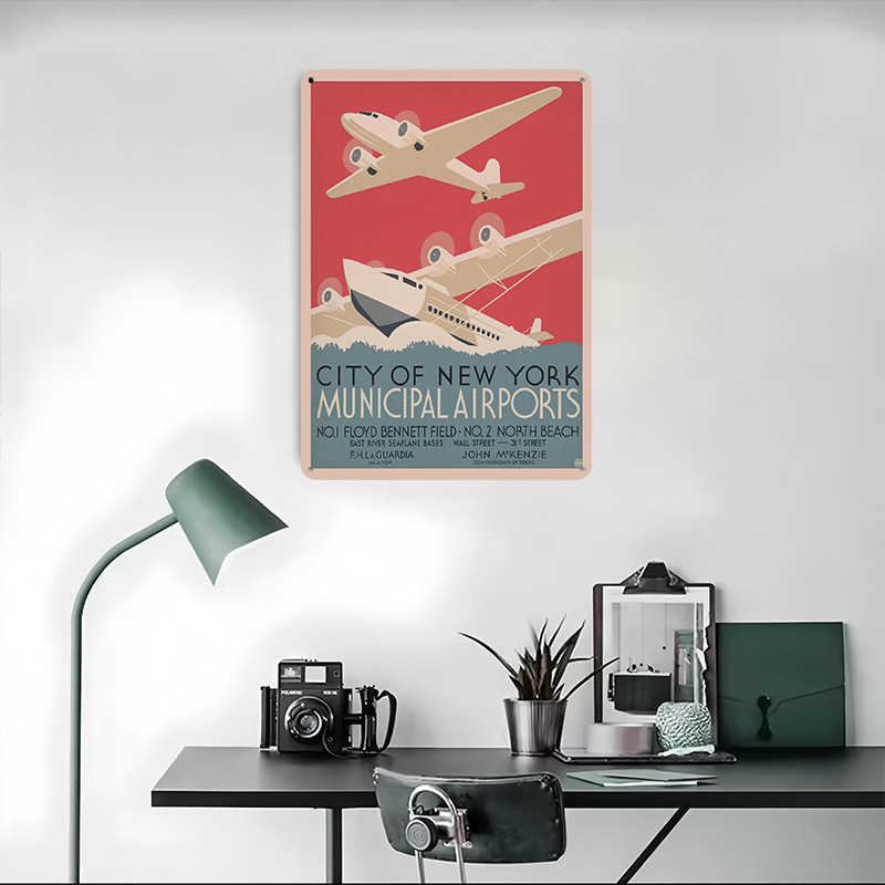 Vintage NYC New York Airports  - Travel Accessories Nyc recension och pris