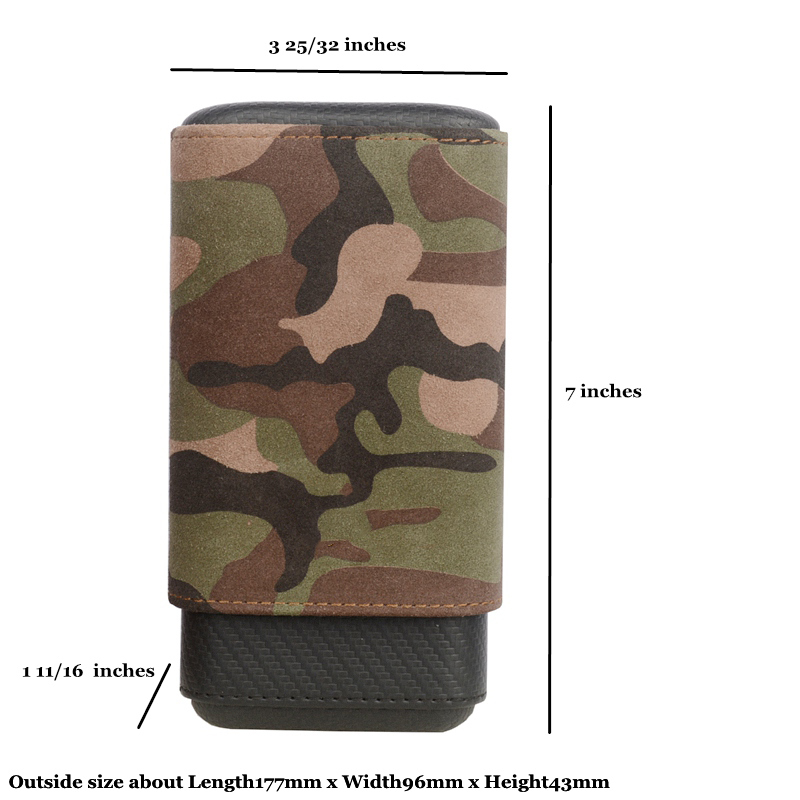 Super Large Cigar Case Camoufl - Travel Accessories Best recension och pris