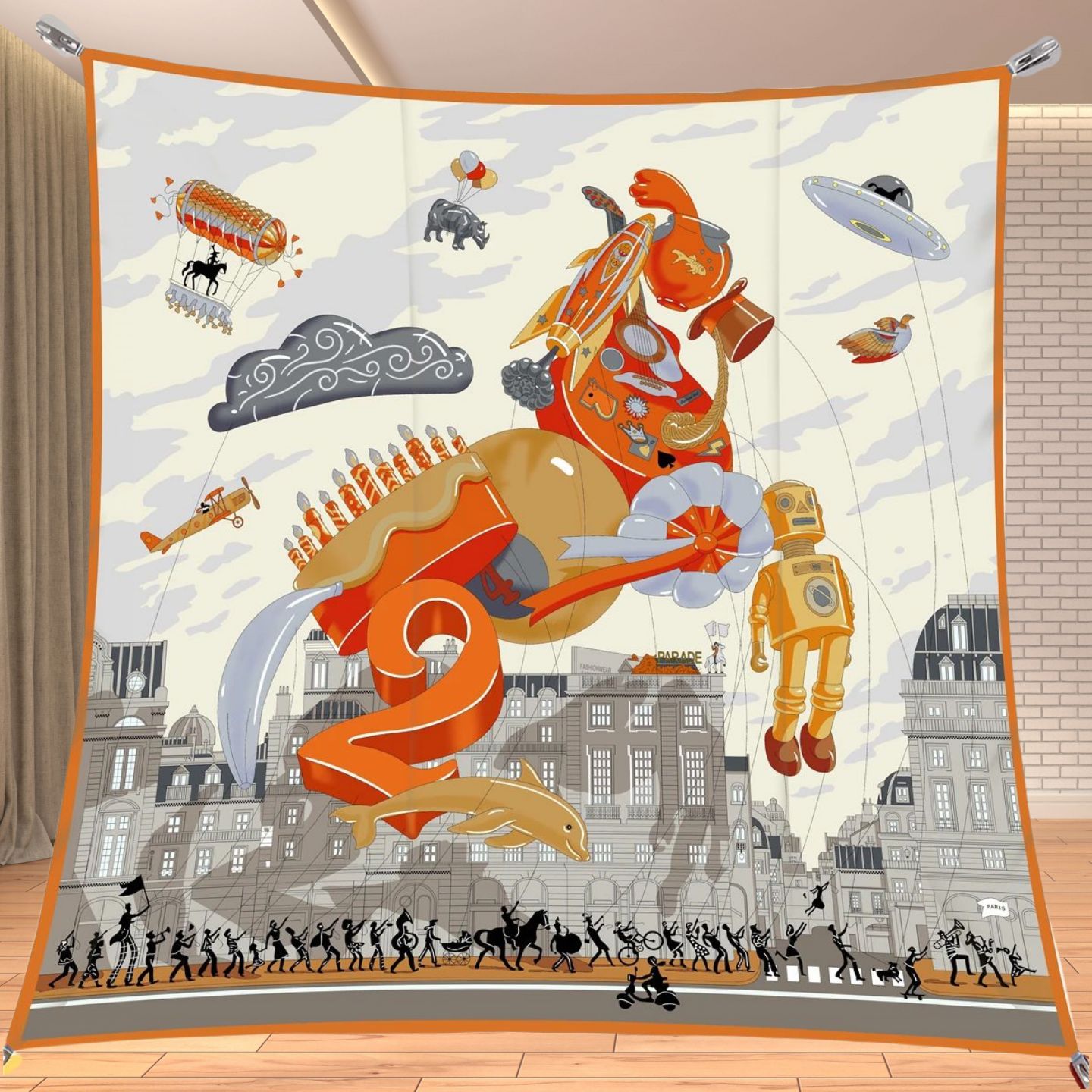 90cm Twill Silk Like Square Sc - Travel Accessories For Elderly recension och pris