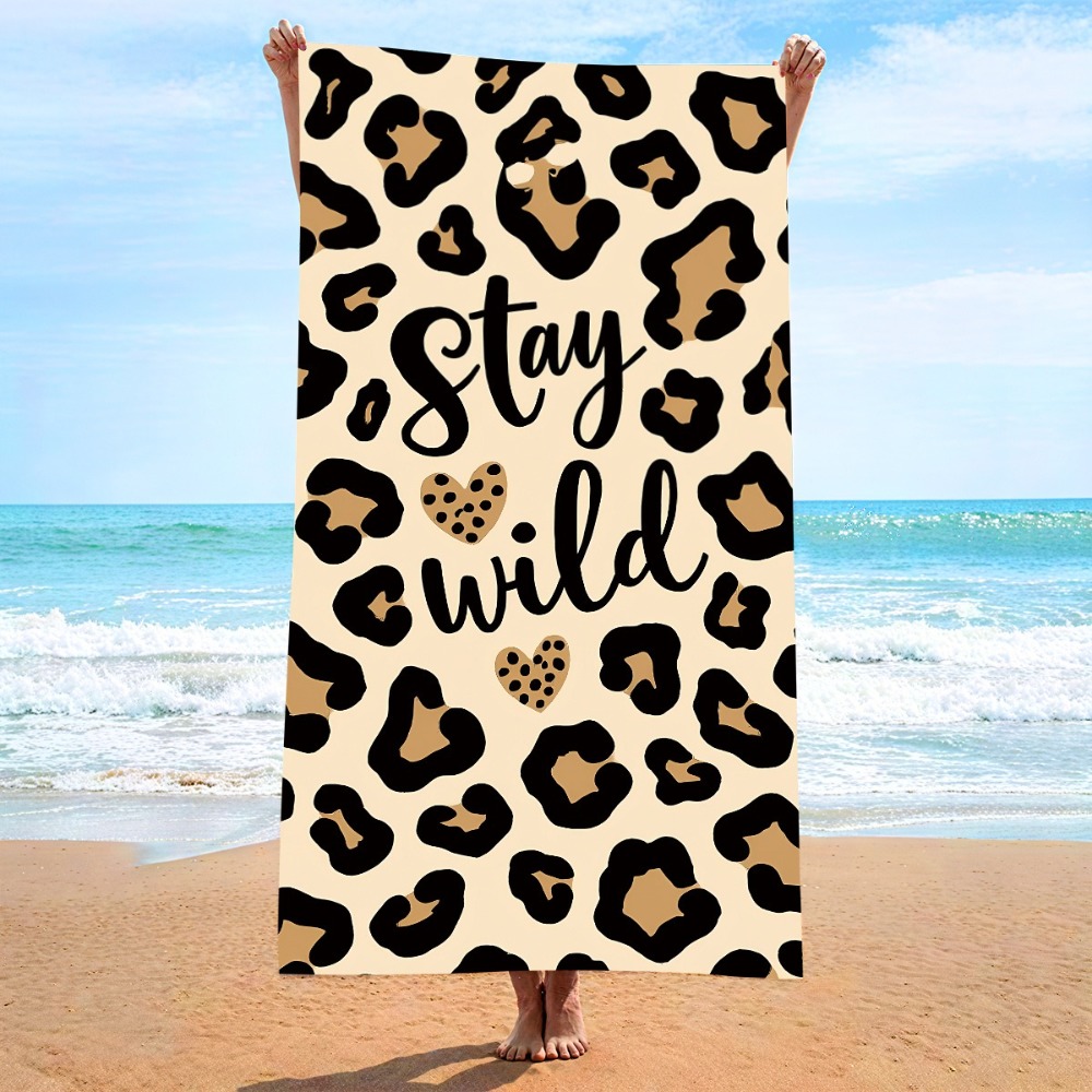 Leopard Print Printing Quick-d - Travel Towel Quick Dry recension och pris