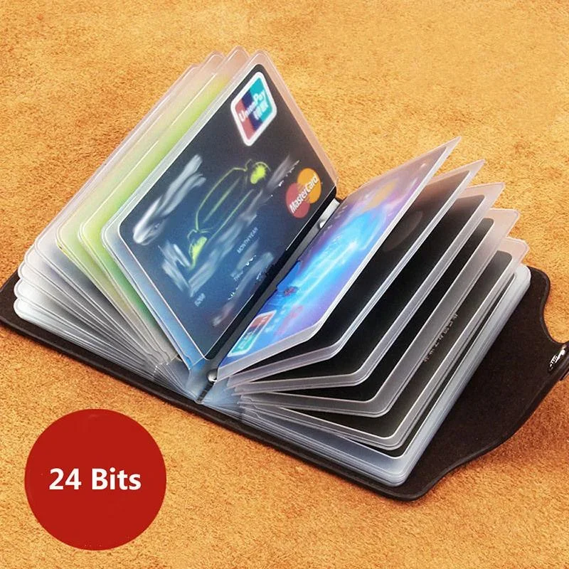 Business Card Holder Anti-thef - Travel Wallet Slim recension och pris
