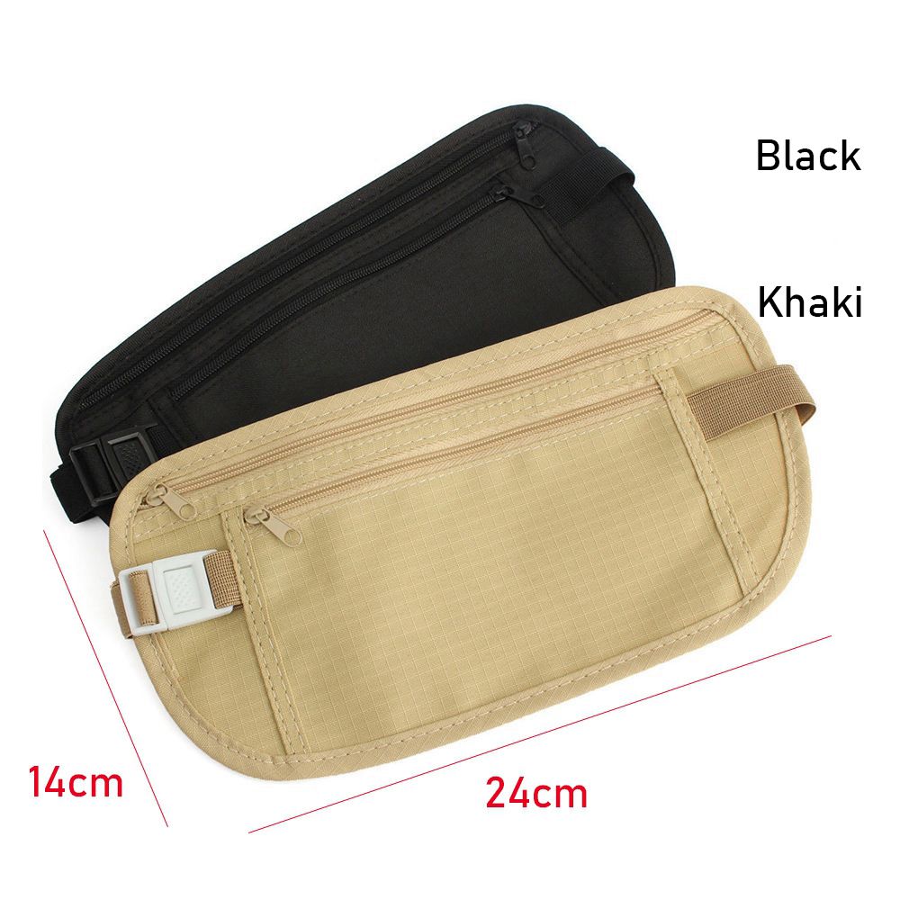 Slim Secret Hidden Waist Bag C - Travel Wallet Slim recension och pris