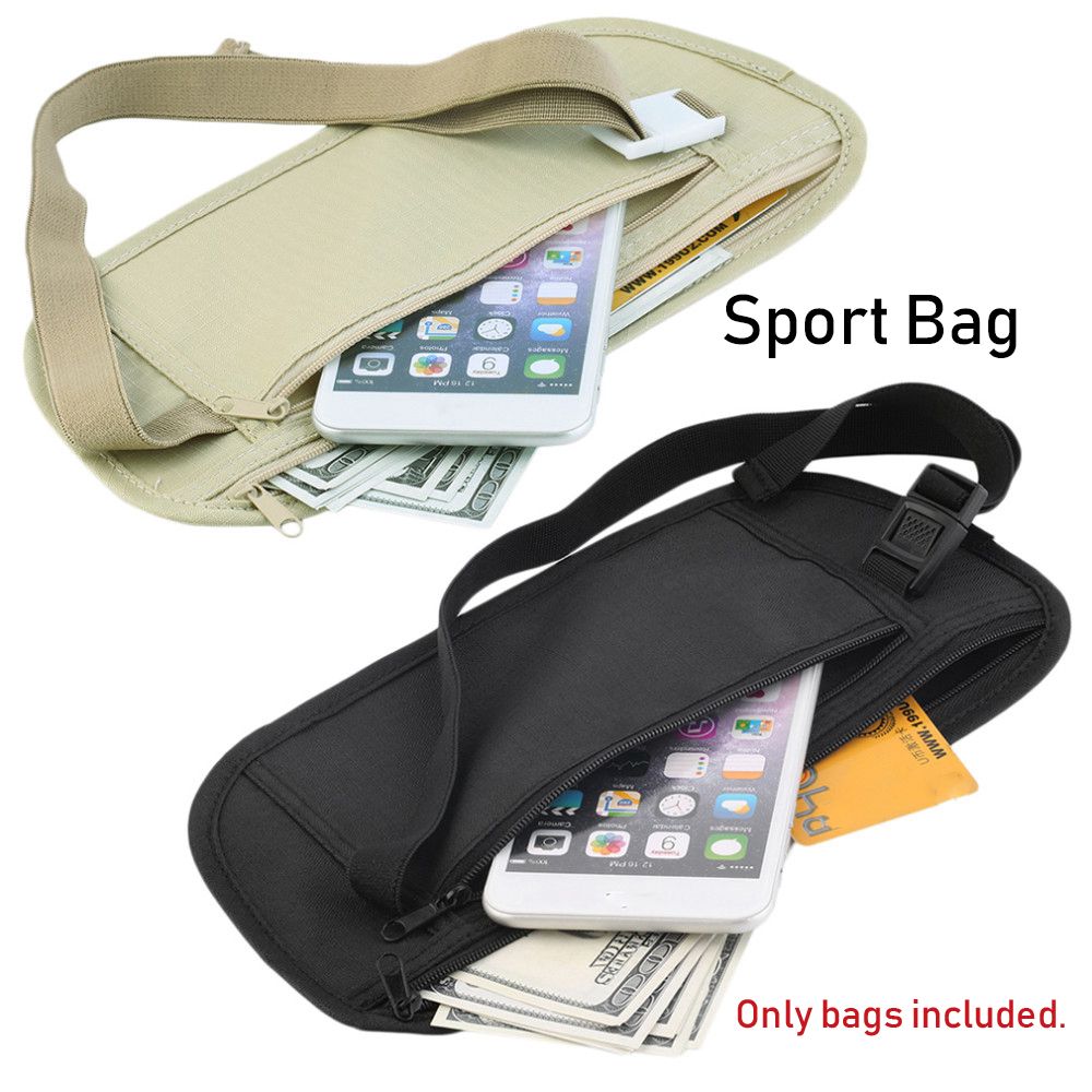 Slim Secret Hidden Waist Bag C - Travel Wallet Slim recension och pris