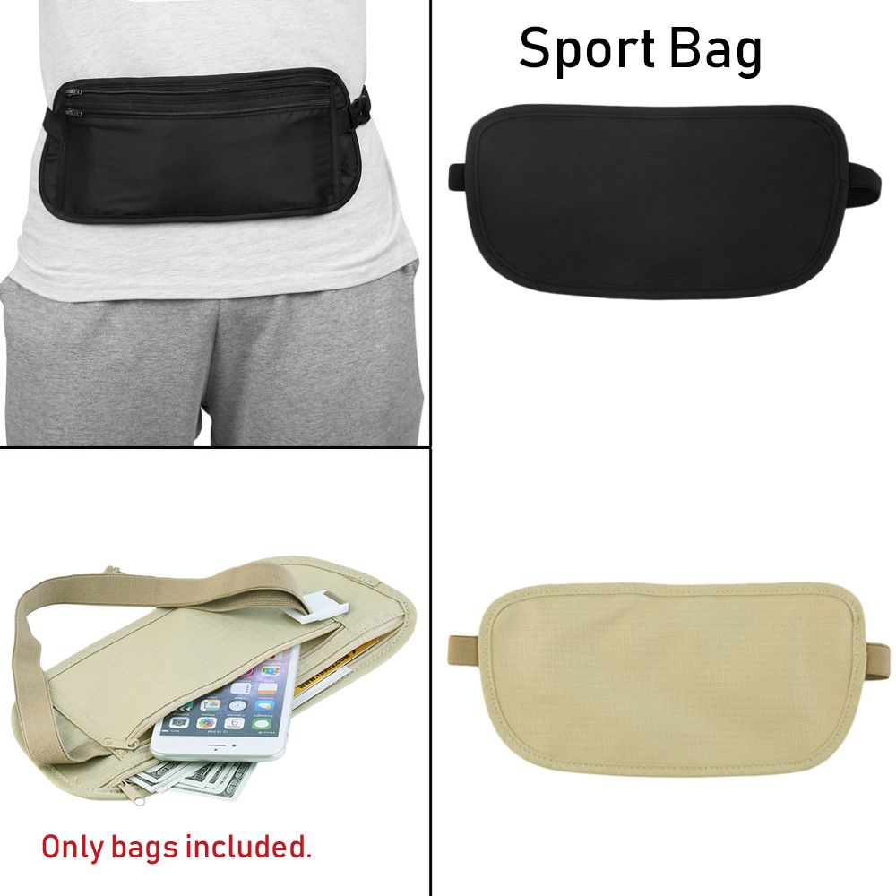 Slim Secret Hidden Waist Bag C - Travel Wallet Slim recension och pris