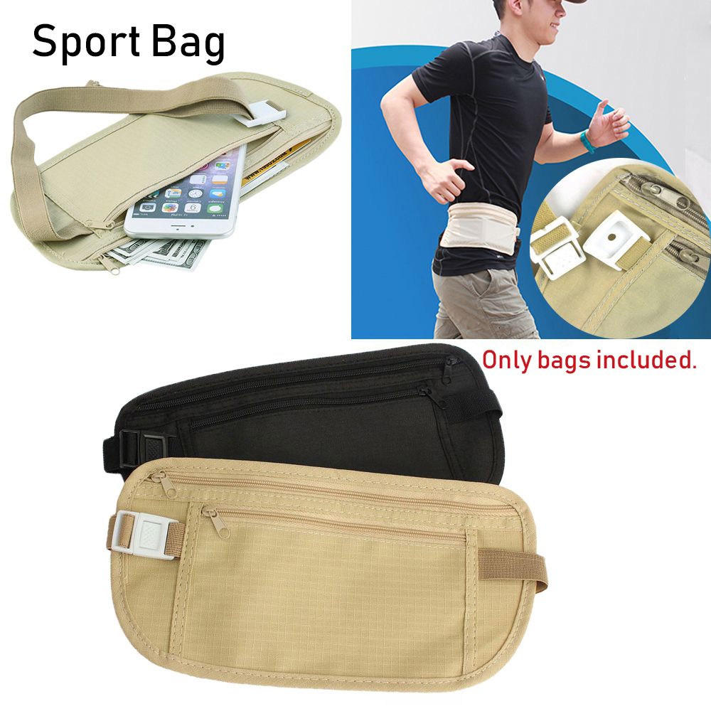 Slim Secret Hidden Waist Bag C - Travel Wallet Slim recension och pris