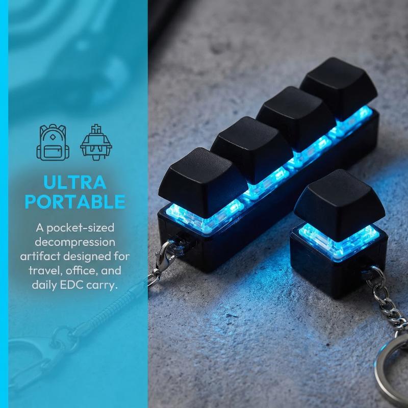 Stress Relief Fidget Keyboard  - Travel Accessories And Gadgets recension och pris