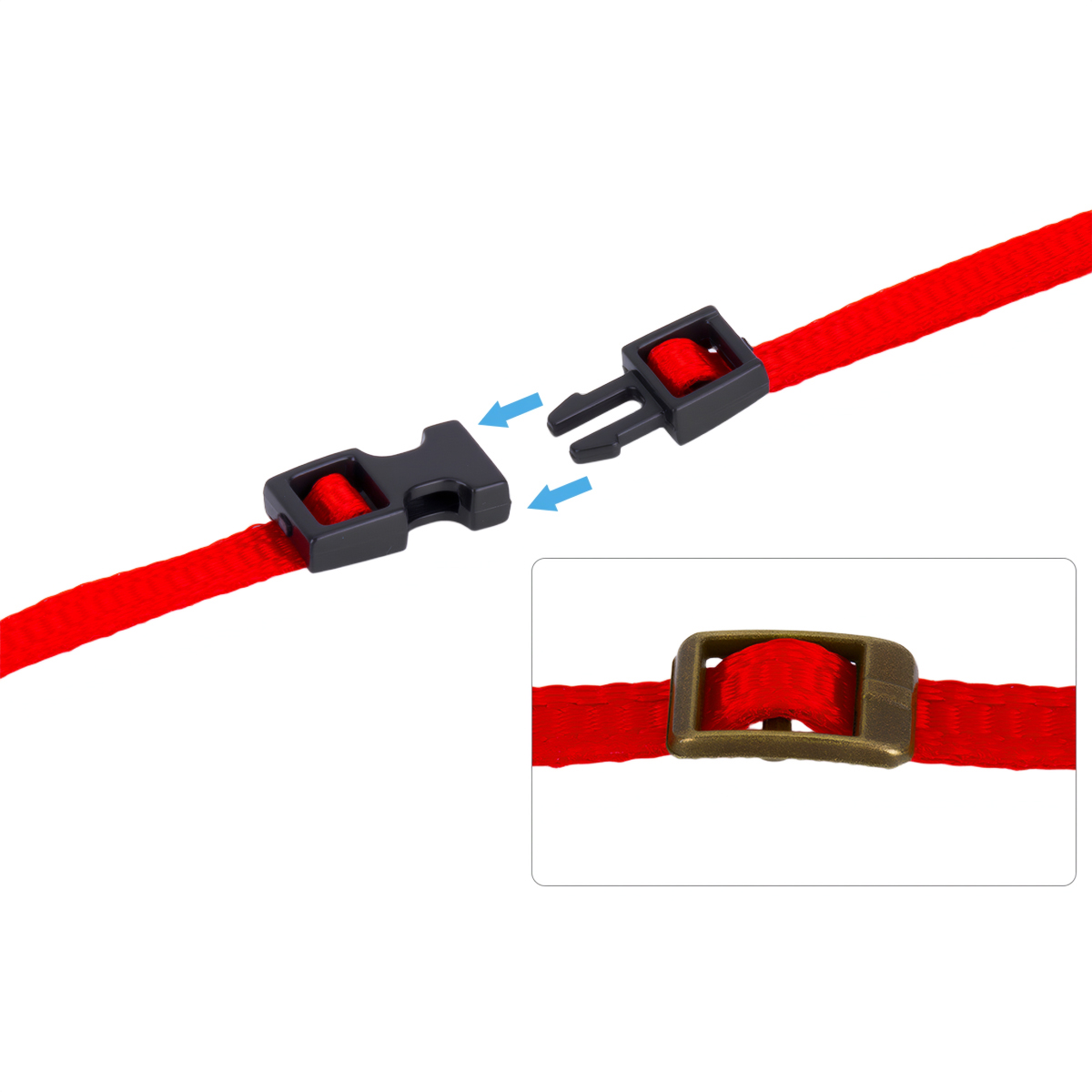 5Pcs Luggage Rope Roof Rack Ti - Luggage Strap Belt recension och pris