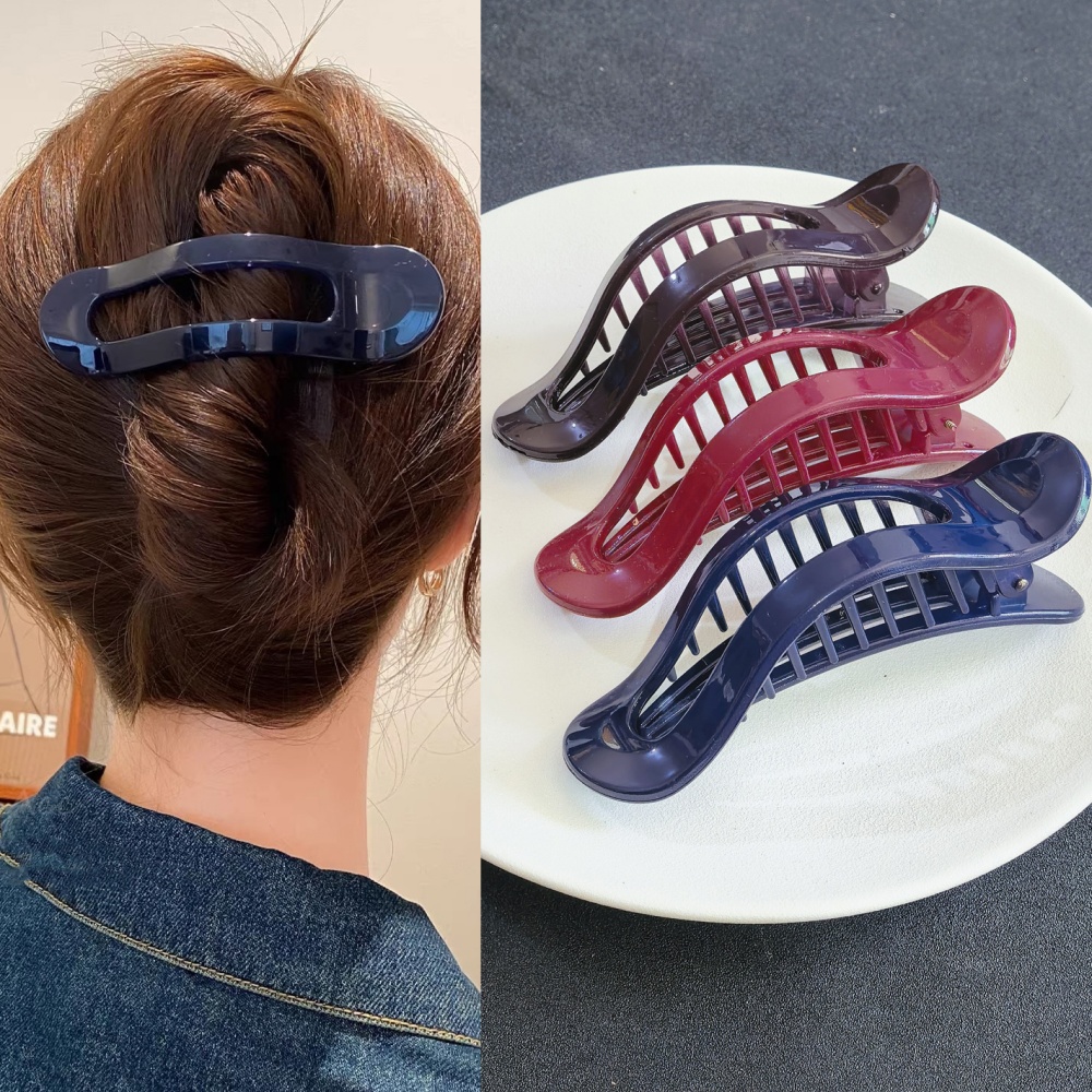 Large Flat Duckbill Hair Claw  - Travel Accessories For Elderly recension och pris