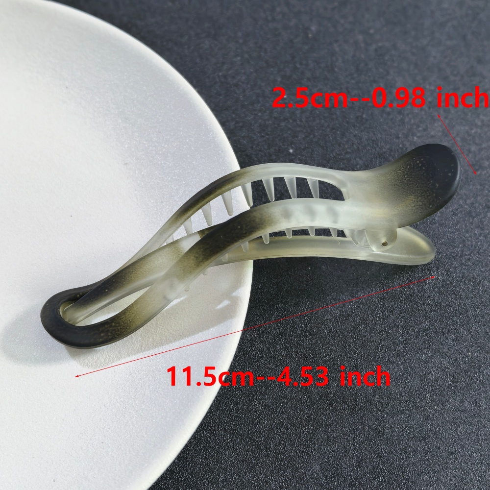 Large Flat Duckbill Hair Claw  - Travel Accessories For Elderly recension och pris