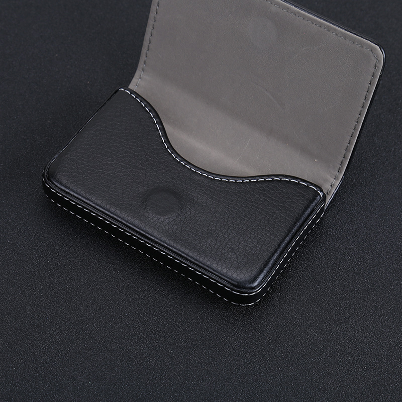 1pc PU Leather Business Card H - Travel Wallet Slim recension och pris