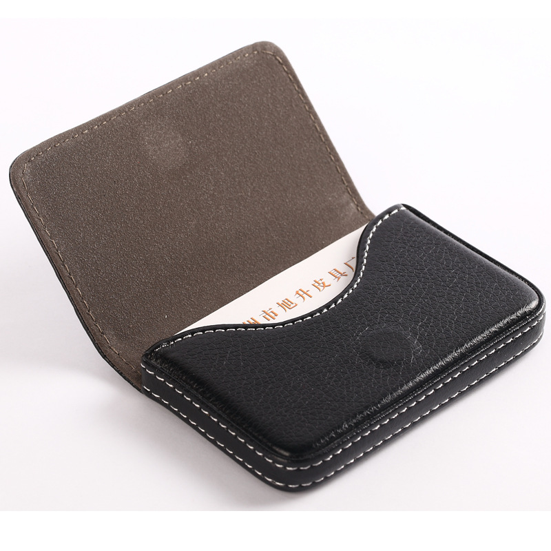 1pc PU Leather Business Card H - Travel Wallet Slim recension och pris
