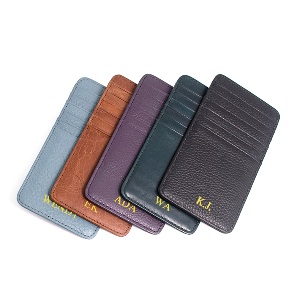 Luxury Custom Name Initials Co - Travel Wallet Slim recension och pris